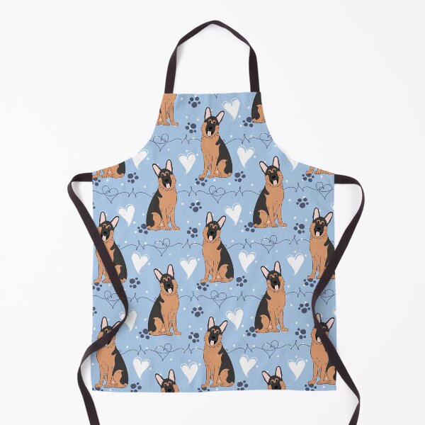 Item preview, LOVE German Shepherd - Red and Black 1 designed and sold by Lulupainting.
