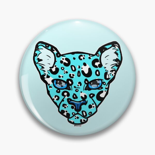 Item preview, Snowy Winter Leopard Print designed and sold by JanGrackle.