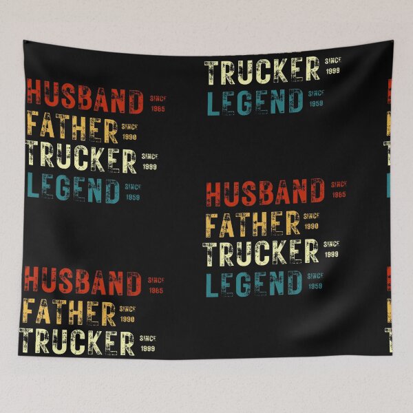 Artikelvorschau, Ehemann-Vater-Trucker-Legende entworfen und verkauft von Caviar-Studio.
