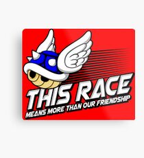 Blue Shell Betrayal Metal Print