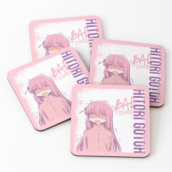 Item preview, BOCCHI THE ROCK!: BAD COMUNICATION (PASTEL VERSION) (GRUNGE STYLE) designed and sold by FunGangStore.