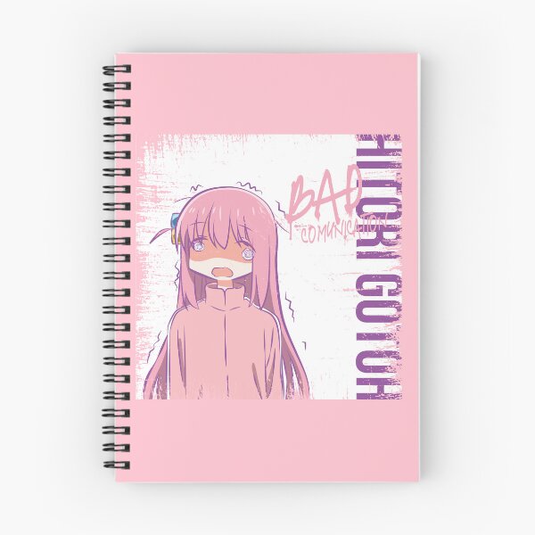 Item preview, BOCCHI THE ROCK!: BAD COMUNICATION (PASTEL VERSION) (GRUNGE STYLE) designed and sold by FunGangStore.