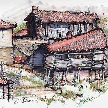 Artwork thumbnail, Rustic Rural by Gregg Brown