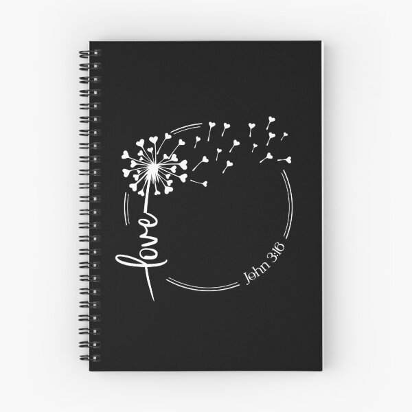Item preview, Christian Dandelion design - love - John 3:16 designed and sold by simplydesignart.