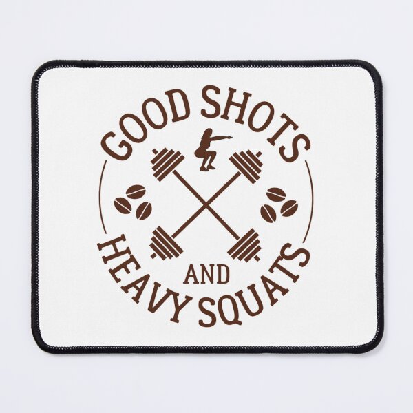 Item preview, Coffee Shots And Heavy Squats designed and sold by chetan786.