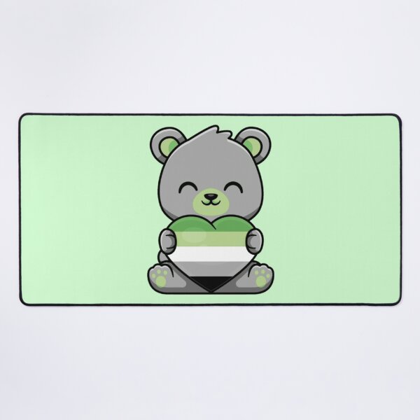 Item preview, Aromantic Pride Flag Teddy Bear with Heart designed and sold by everything4eva.