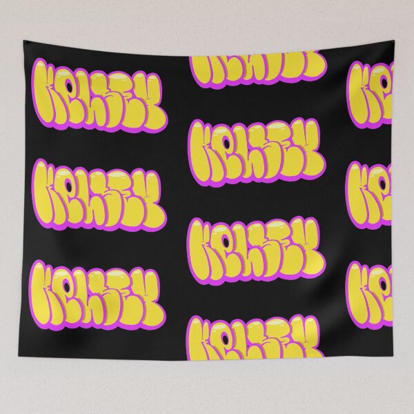 Item preview, Yellow Kelsey Name Tag designed and sold by ArtByNabes.