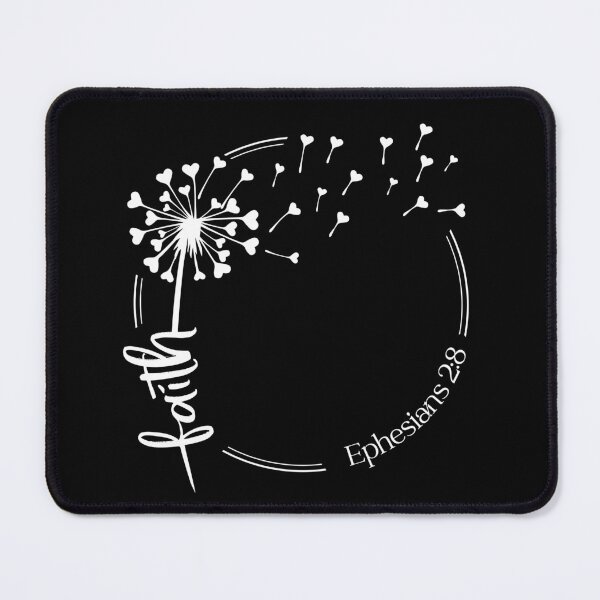 Item preview, Christian Dandelion design - faith - Ephesians 2:8 designed and sold by simplydesignart.