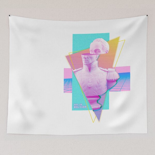 Item preview, SynthWave Bolivar Pop designed and sold by CreativeLaw.