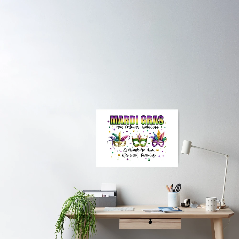 Mardi Gras Stickers – artistcolette