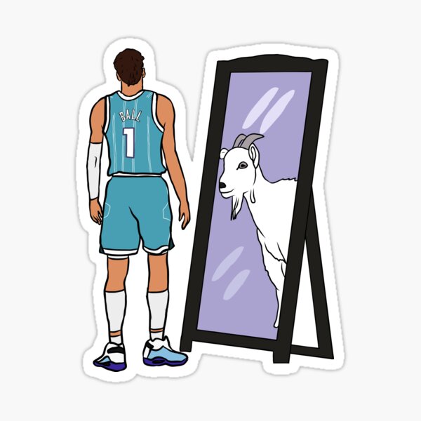 Item preview, LaMelo Ball Mirror GOAT designed and sold by RatTrapTees.