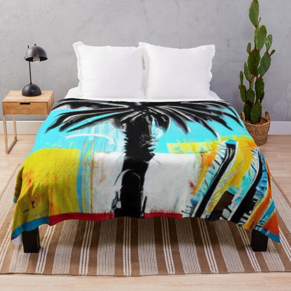 Item preview, Blue Ocean Palm | Spring Break designed and sold by itzbart.