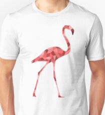 Cubist flamingo Unisex T-Shirt