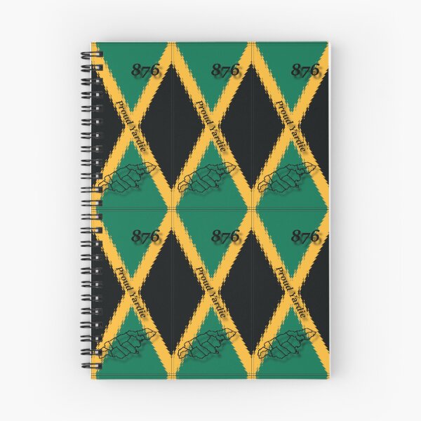 Item preview, Jamaica Flag Design with Words Proud Yardie and Jamaican Map Outline and Area Code designed and sold by Soca-Mode.