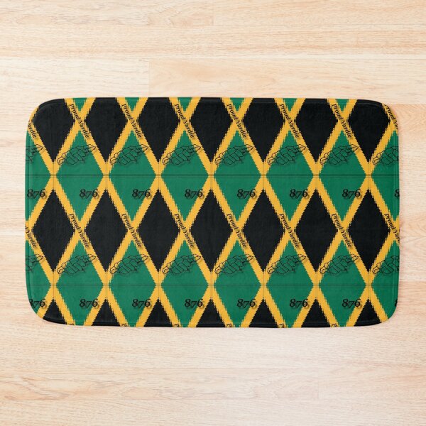 Item preview, Jamaica Flag Design with Words Proud Yardie and Jamaican Map Outline and Area Code designed and sold by Soca-Mode.