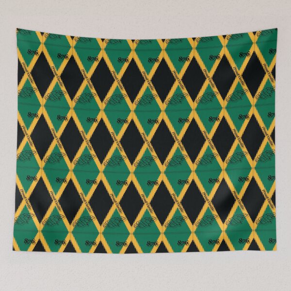 Item preview, Jamaica Flag Design with Words Proud Yardie and Jamaican Map Outline and Area Code designed and sold by Soca-Mode.