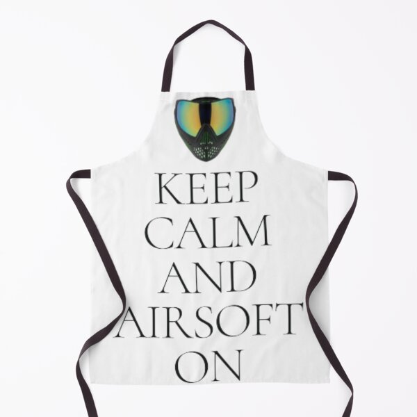 Item preview, KEEP CALM AND AIRSOFT ON designed and sold by AirsoftDesignCo.