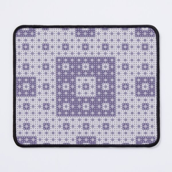 Item preview, sierpinski squares - white designed and sold by BrownWoodRobot.