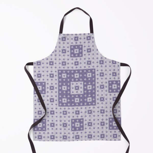 Item preview, sierpinski squares - white designed and sold by BrownWoodRobot.