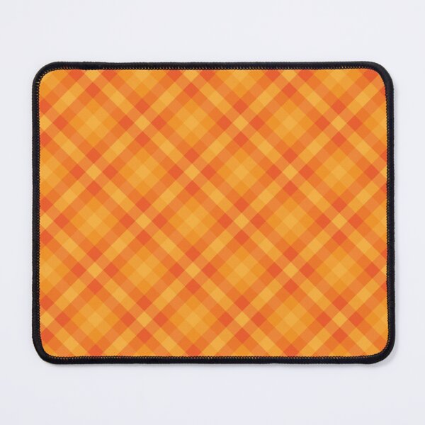 Item preview, Orange Plaid Pattern designed and sold by Donkey's Salad.