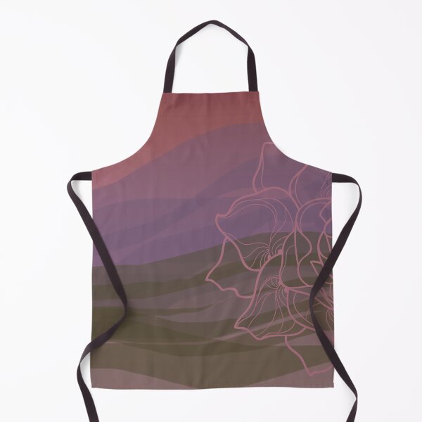 Item preview, Ombre Sunset over Flowered Mountains  designed and sold by bizbostudio.