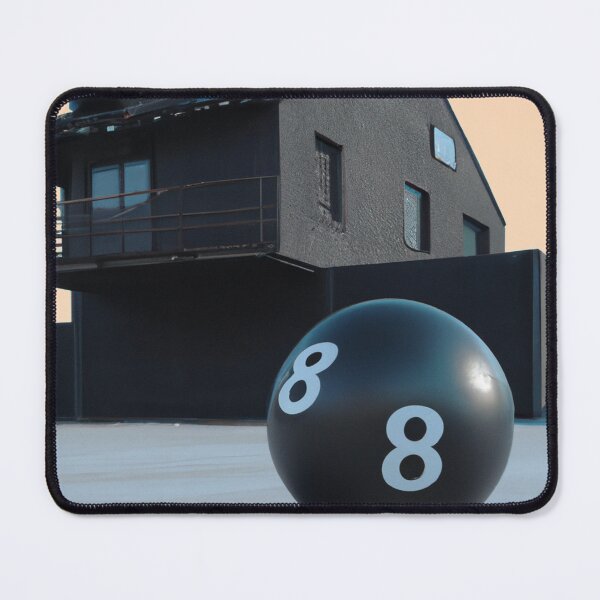 Item preview, double 8 pool with red sun street wear style designed and sold by moodboardzz.