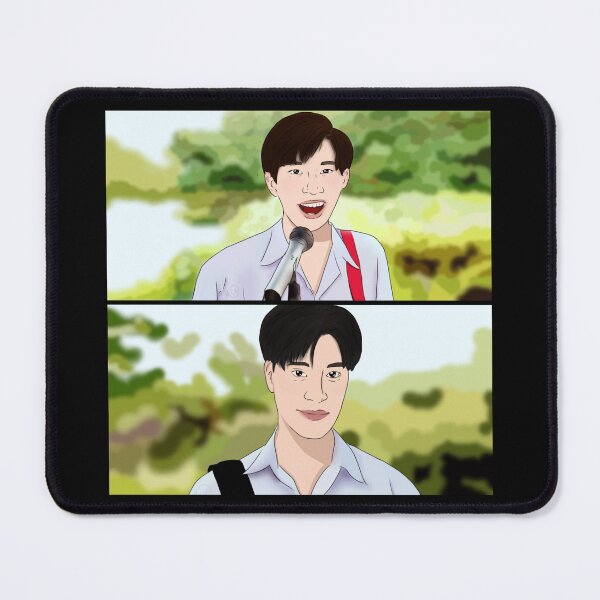 Item preview, My School President TinnGun serenade scene (black line-art ver) designed and sold by MintyLix.