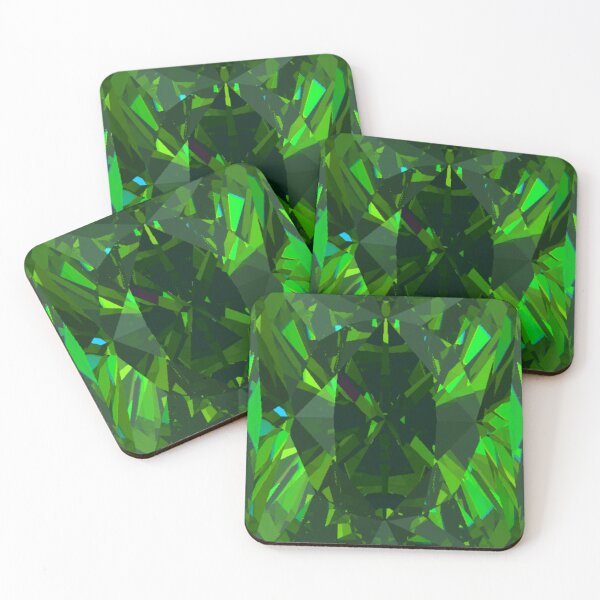 Item preview, Baguette Rectangle Cut Green Peridot Gemstone designed and sold by Cbusch.