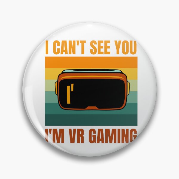 Item preview, I Can't See You I'm VR Gaming Virtual Reality Metaverse Gift For Child Christmas Present designed and sold by DadJokeDescript.