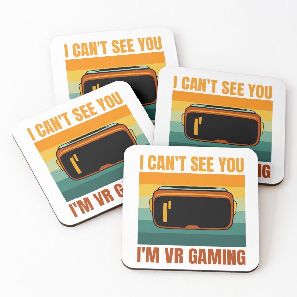 Item preview, I Can't See You I'm VR Gaming Virtual Reality Metaverse Gift For Child Christmas Present designed and sold by DadJokeDescript.