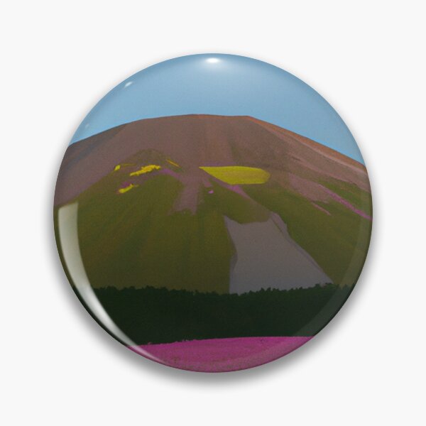 Item preview, Beautiful Asian Mountain with blue sky and pink flowers designed and sold by moodboardzz.