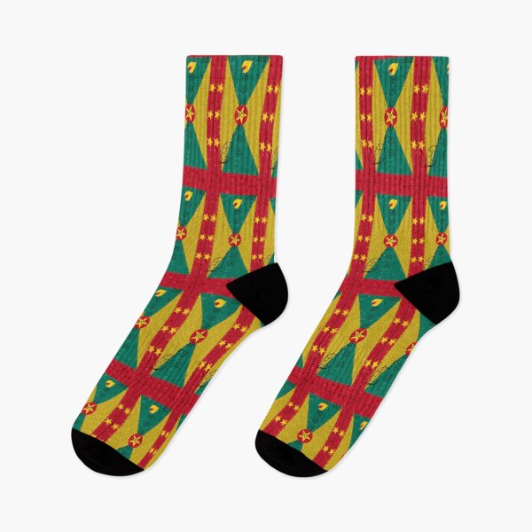 Item preview, Grenada Flag Design with Map Outline and Area Code - Soca Mode designed and sold by Soca-Mode.
