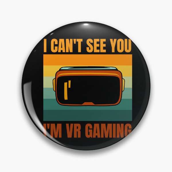 Item preview, I Can't See You I'm VR Gaming Virtual Reality Metaverse Gift For Child Christmas Present designed and sold by DadJokeDescript.