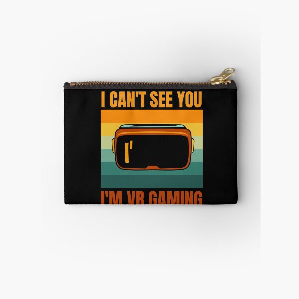 Item preview, I Can't See You I'm VR Gaming Virtual Reality Metaverse Gift For Child Christmas Present designed and sold by DadJokeDescript.