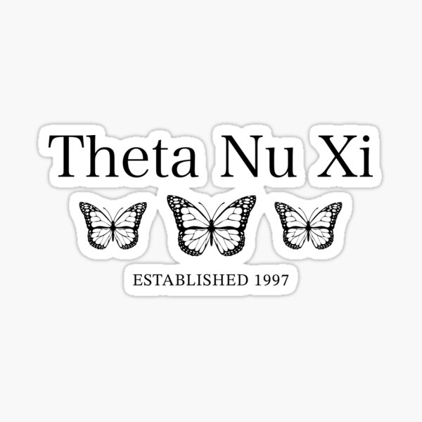 Theta Nu Xi Sticker