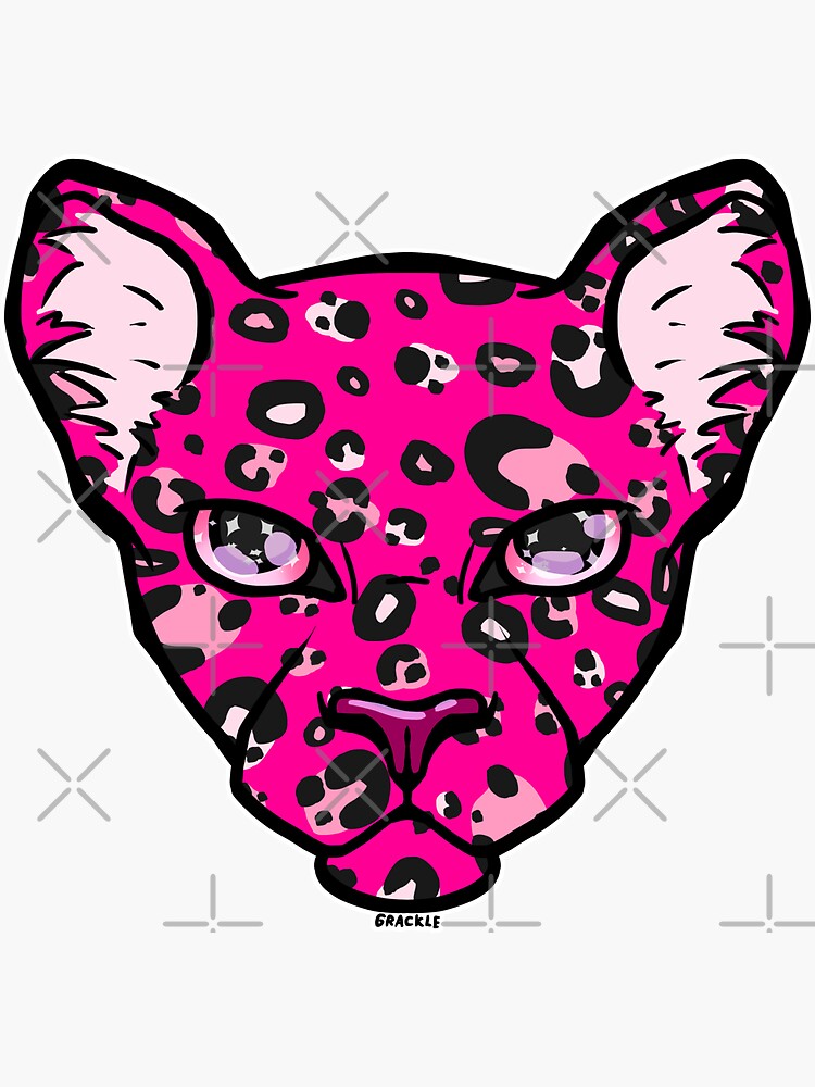 MySpace Pink Leopard Print Background