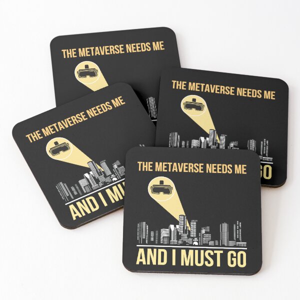 Item preview, The Metaverse Needs Me And I Must Go Virtual Reality Dark Humor Real Estate World Digital designed and sold by DadJokeDescript.