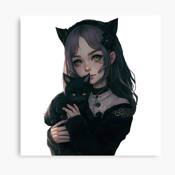 Download Ai Generated Cute Cat Black Cat RoyaltyFree Stock Illustration  Image  Pixabay