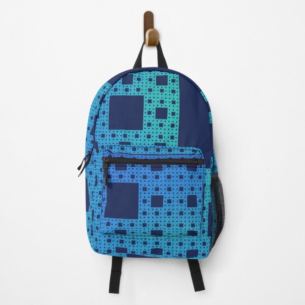 Item preview, sierpinski squares - blue designed and sold by BrownWoodRobot.