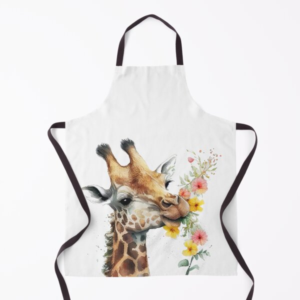 Item preview, Giraffe eating flowers designed and sold by KittyCat08.