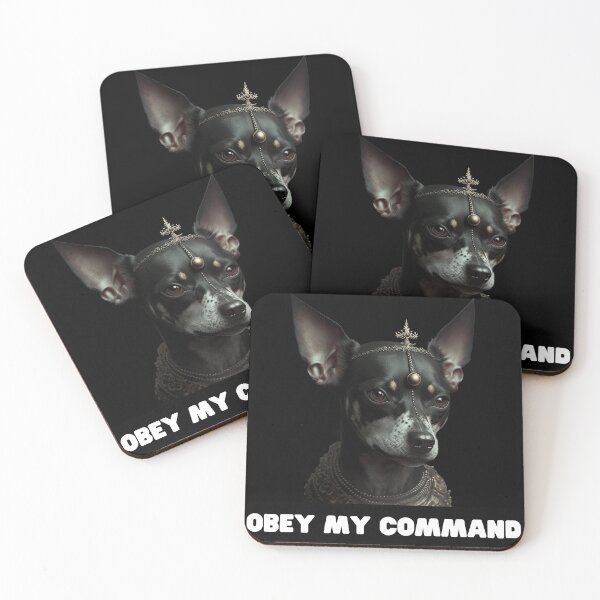 Item preview,  Funny dog priest religious humor obey my command holy animal  designed and sold by AnimalArtPhotos.