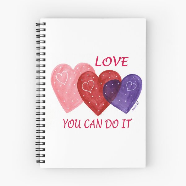 Item preview, ABSTRACT HEART DESIGN: LOVE, YOU CAN DO IT designed and sold by Art-by-Ahyoka.