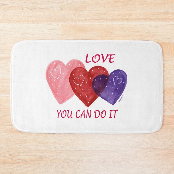 Item preview, ABSTRACT HEART DESIGN: LOVE, YOU CAN DO IT designed and sold by Art-by-Ahyoka.