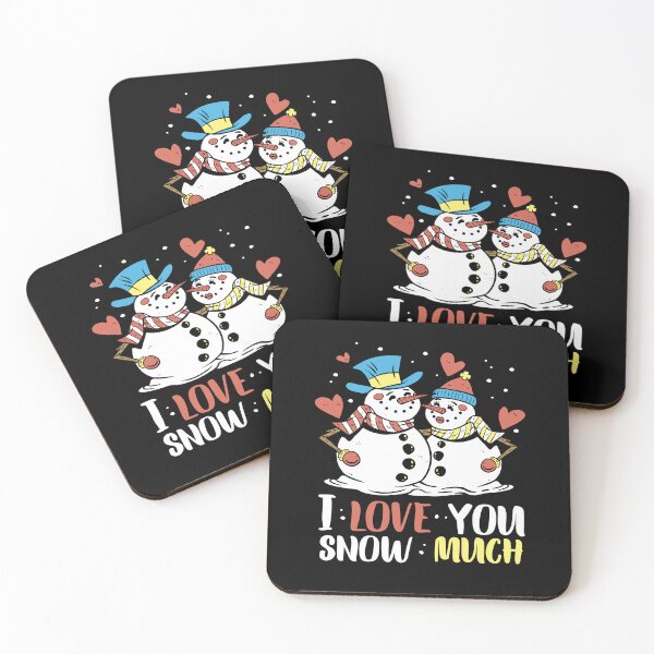 Artikelvorschau, Ich liebe dich Schnee sehr entworfen und verkauft von ogeeku shop.