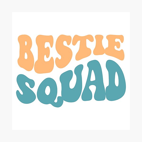 Item preview, Bestie Squad Shirt designed and sold by FauzIDEA.