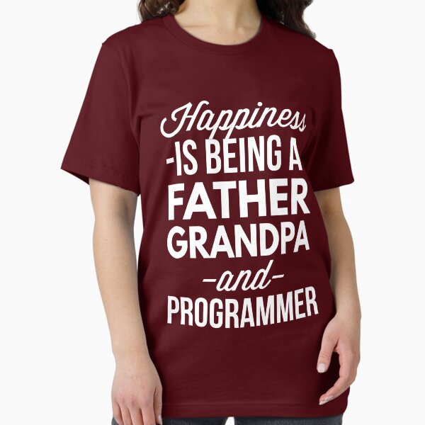 Item preview, Father Grandpa and Programmer designed and sold by tshirtexpress.