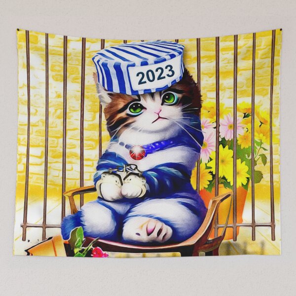 Item preview, Convict Kitty designed and sold by KC Morcom.