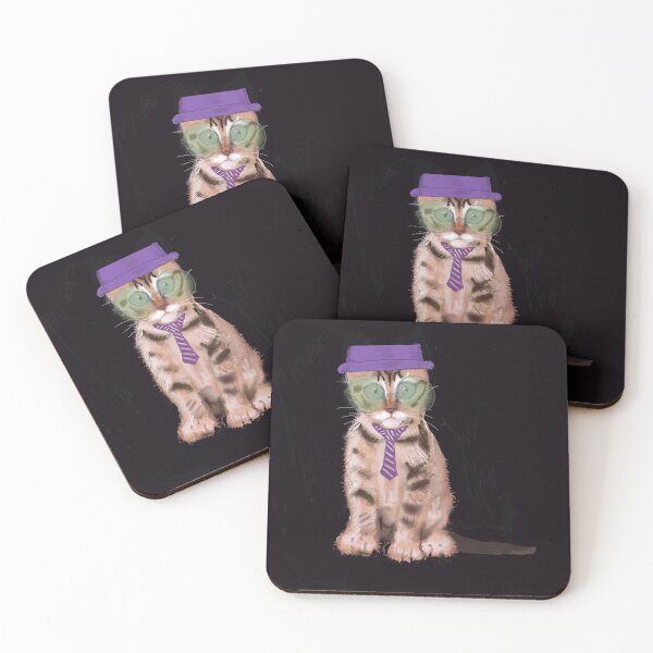 Item preview, A distinguished gentlemen cat designed and sold by Jacinta hunt.