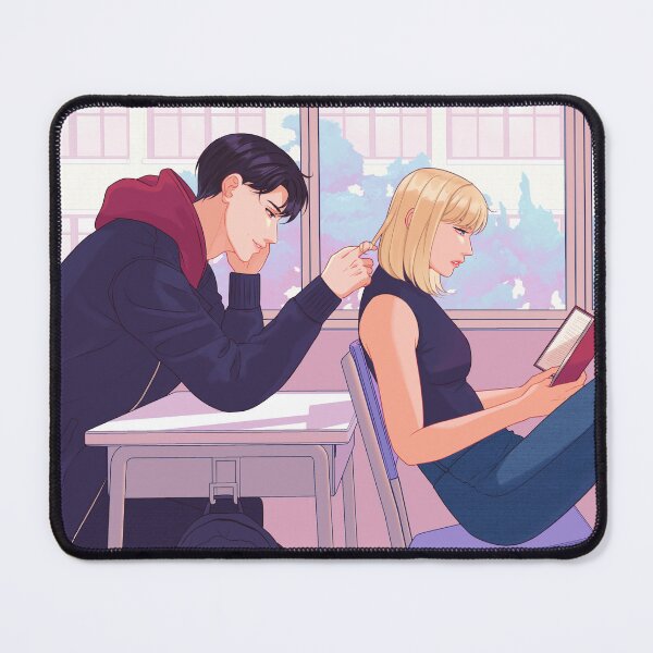 Item preview, Two Friends in a Classroom | Match Made in Hell WEBTOON designed and sold by keitalia.