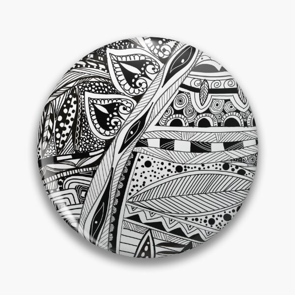 Item preview, Zen doodle city scape and highways designed and sold by ahahdodo.